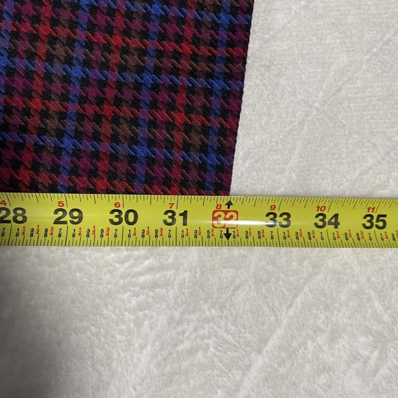 Trina Turk Willis 2 Pant Trousers Career Punk Plaid Stretch Women's Plus Sz 14 - Picture 8 of 10